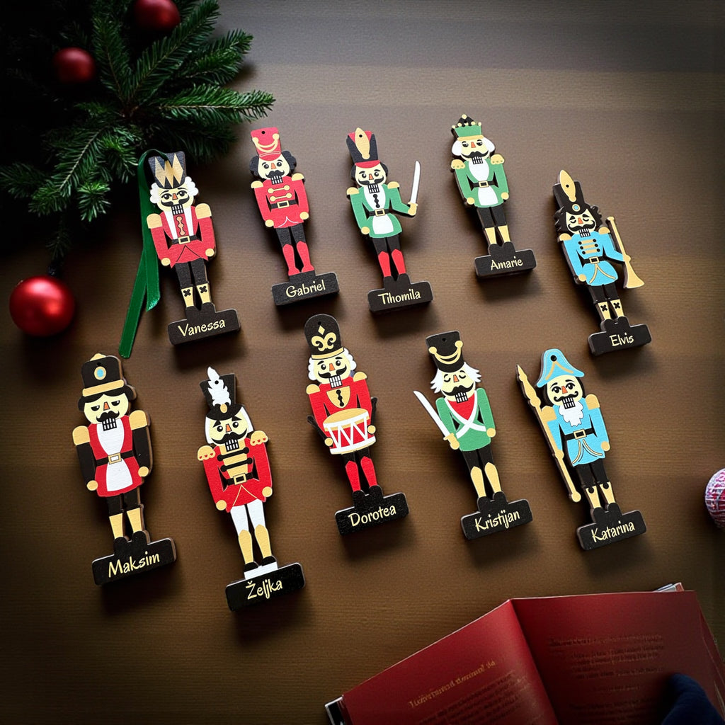 Ukras za bor u obliku Orašara