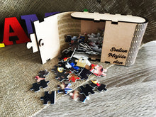 Load image into Gallery viewer, Puzzle s vašom slikom+drvenom kutijom